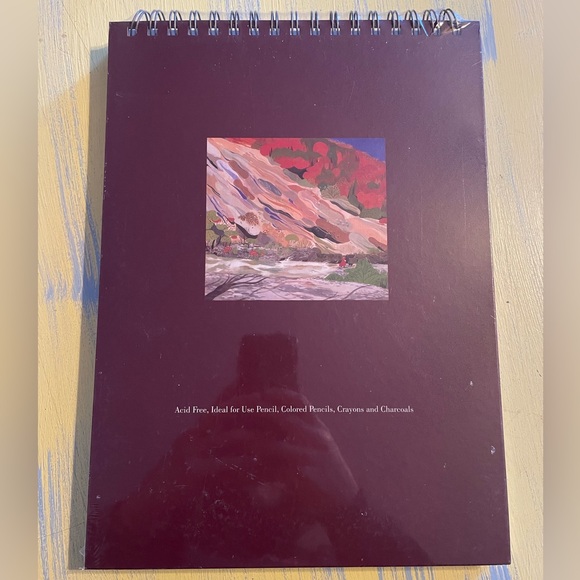 NWT Spiral Bound Mixed Media Sketch Pad - Picture 2 of 2
